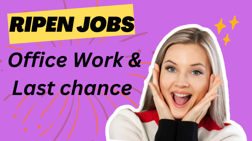 Ripen Jobs Receptions & Administrator