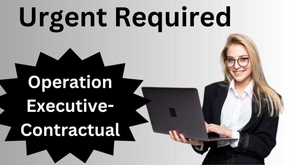 Urgent Requirement Operations Executive - Contractual In Flipkart Vacancy 2023!