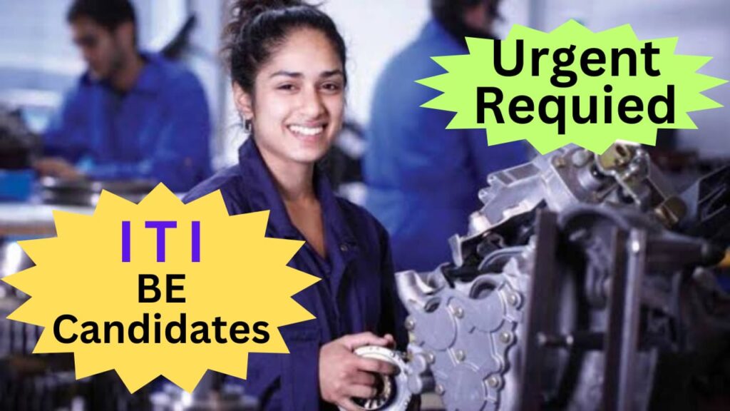Urgent Requirements for BE & ITI Job Vacancies 2023!