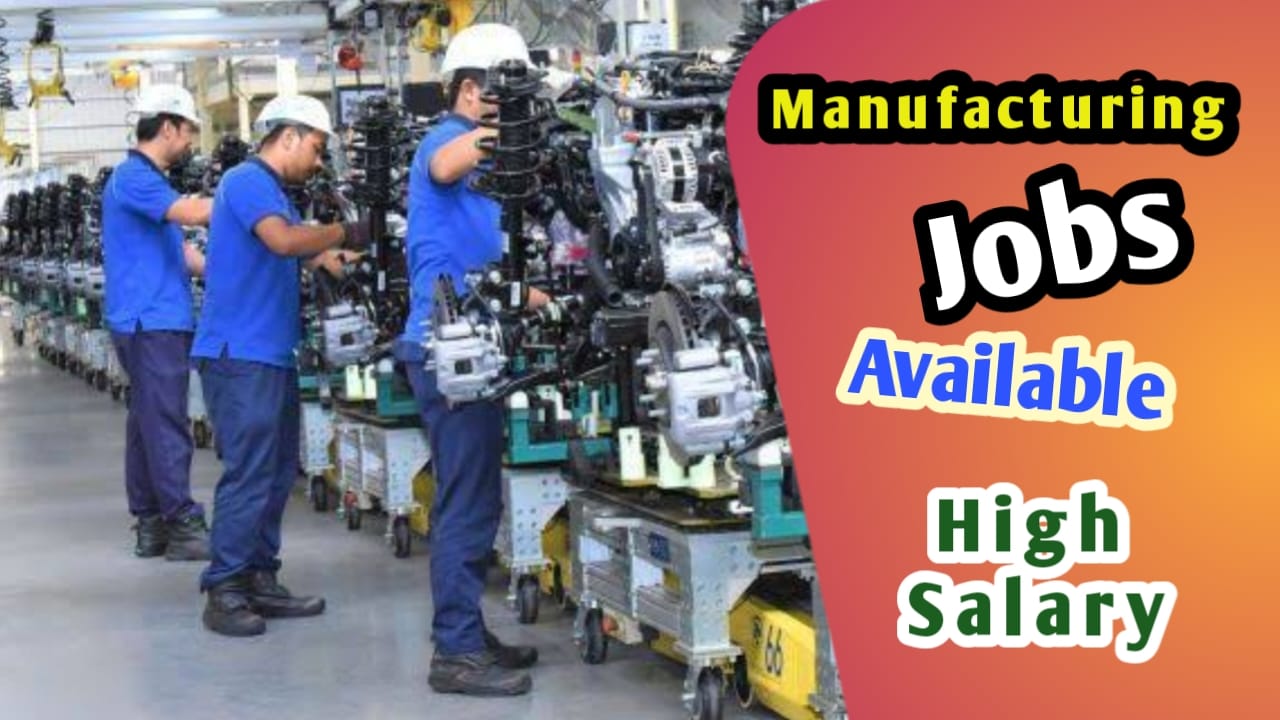 Urgent Requirement for Our Manufacturing